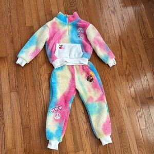 Lola + The Boys tie dye pastel set